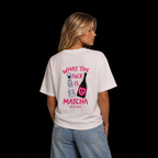 Lélio Club WTF is Matcha Rosé Glow in The Dark T-Shirt